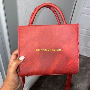 Red Waxed Denim ESR Tote Brandon Blackwood